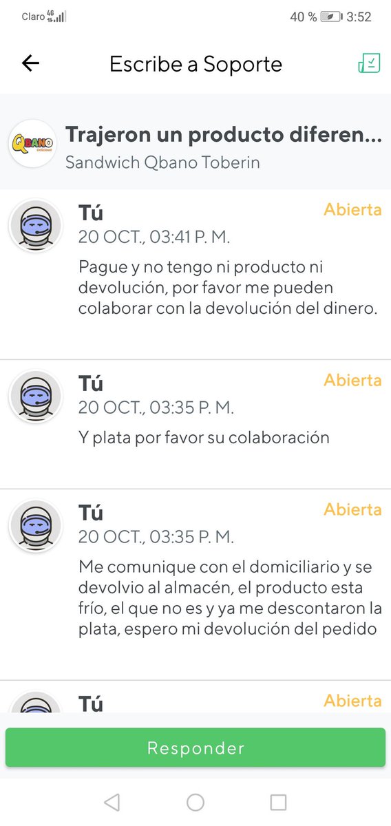 JorgeJaimes02's tweet photo. @RappiColombia la peor experiencia de servicio al cliente https://t.co/B6yXdbmLt4