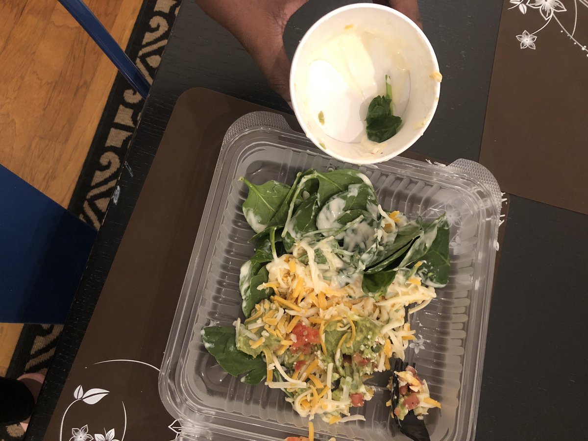 deknisharashae's tweet photo. @Chilis in Norman tried to pass this as white spinach queso in my to go order. 🙄🤨 https://t.co/8spWSAn0rv