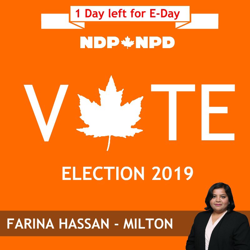 _FarinaHassan_'s tweet photo. You own your right to vote! I’m fighting for a better community. I’m #initforyou action..⠀⠀⠀⠀⠀⠀⠀⠀⠀⠀⠀⠀⠀⠀⠀⠀
#elxn43 #federalNDP #CDNpoli #elections2019 #CDNelections #NDP #WomenInPolitics #CareOverCuts #FarinaHassan #Milton #MiltonON #MiltonOntario #Ottawa #Ontario https://t.co/nwh8MUivWF