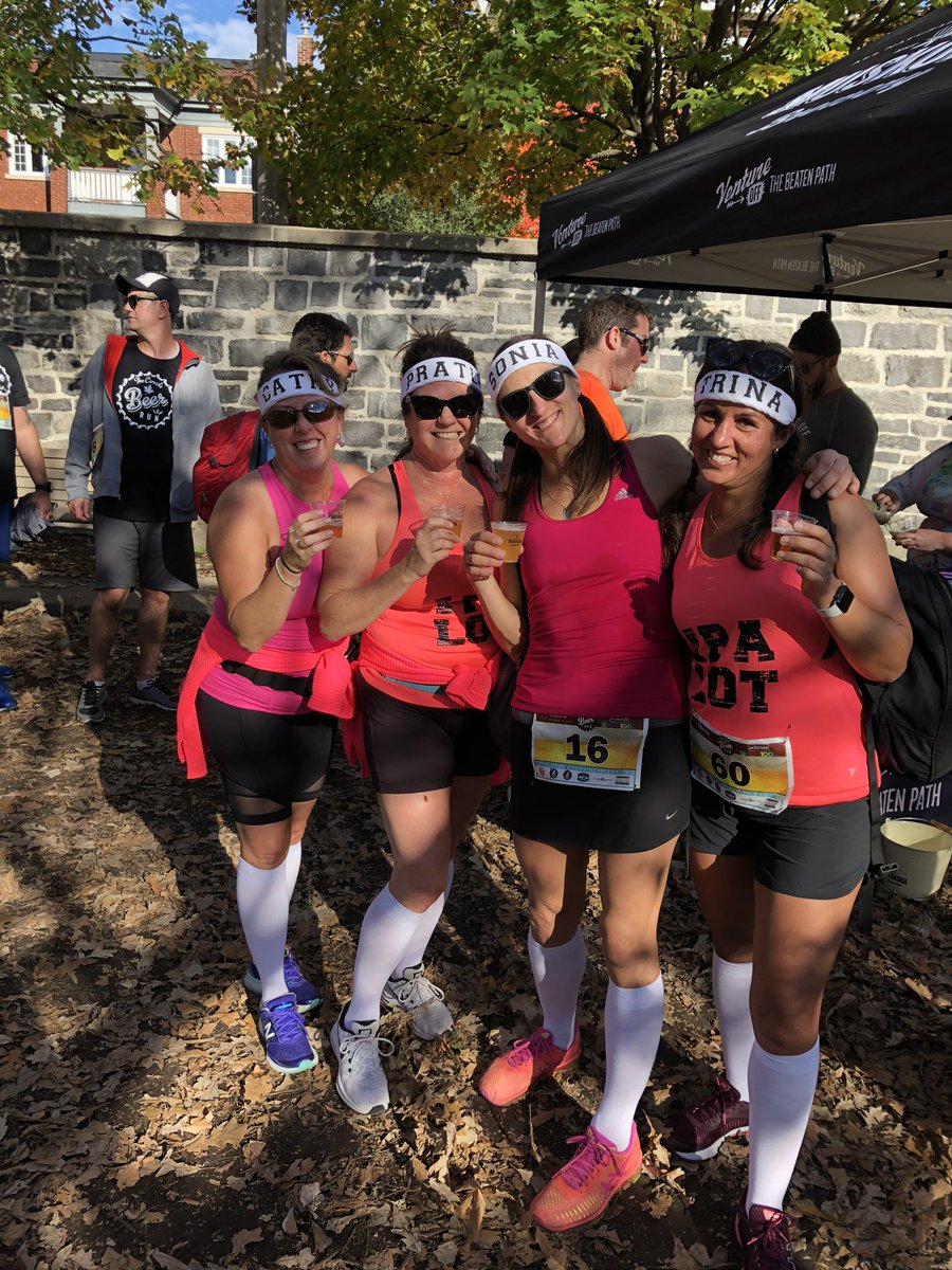 TrinaKBender's tweet photo. 8k for the @CMHAOntario . Thanks @CanadaBeerRun for another great year!! #ipalot #beyondthepale #lowertownbrewery #muskokabrewery #clocktowerbrewpub #blackrapidsbrewingcompany https://t.co/i4rjFGeI3z