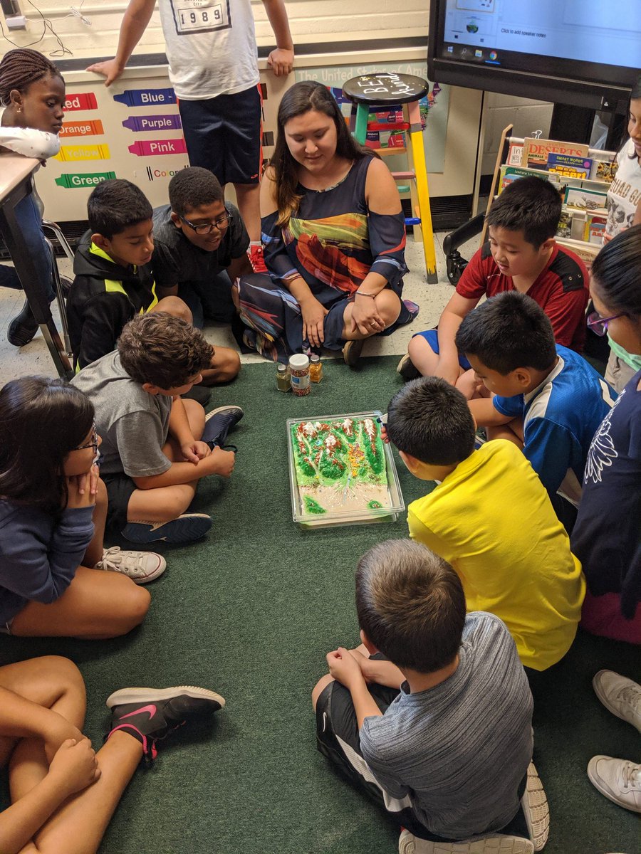 How does our watershed work? Students are learning why it is so important not to pollute our watershed! #gatorsdeserveit19 #futurescientists <a href="/GuilfordEle/">Guilford Elementary School</a>