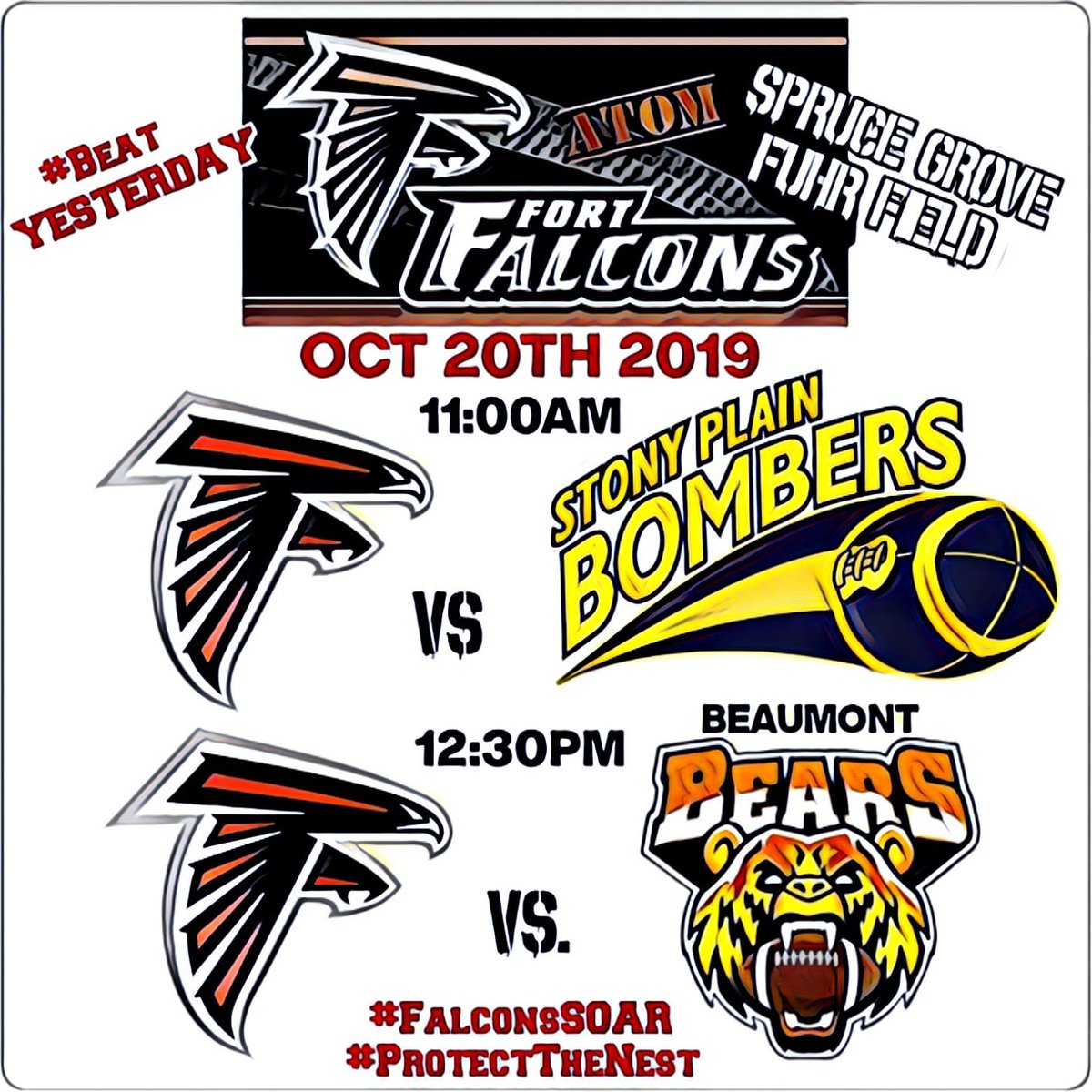 Ronin_Falcon's tweet photo. @FSMinorFootball @CDMFA @cdmfaexecdir @FootballAlberta

@FortSaskRecord @Mix1079FortSask

#FalconsSOAR #ProtectTheNest #fsmfa 
#cdmfa #footballalberta 
#BeatYesterday #CompeteEveryDay #easydoesntmakeyouproud #conductyourbusiness #dontbeoutworked #fortsask #fortside https://t.co/khyPYPr8DH