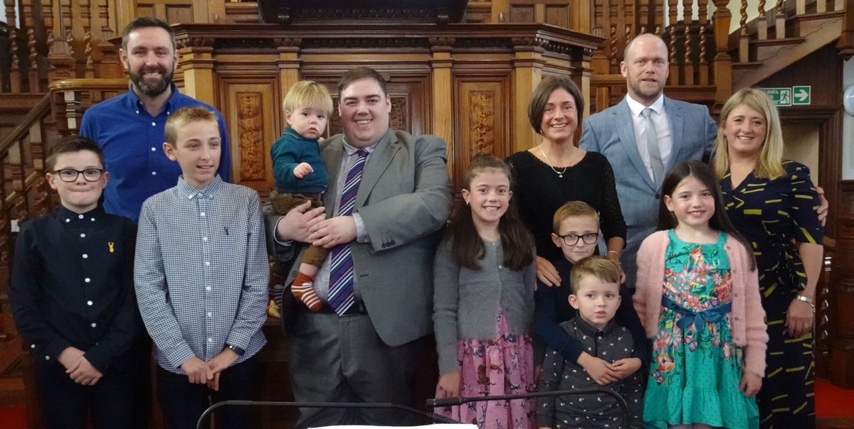 Hyfryd oedd bedyddio 7 o blant bore ‘ma yn yr Eglwys Unedig, Tomos, Osian, Elis, Heledd, Lleucu, Mathonwy a Hedd. #Bendith #teulueglwys