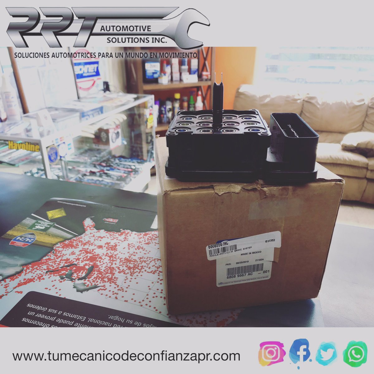 rrtauto1's tweet image. Soluciones Automotrices para un Mundo en Movimiento (787)449-3047 #abs #absmodule #jeep #chrysler #7874493047 #rrtautomotivesolutions #tumecanicodeconfianza