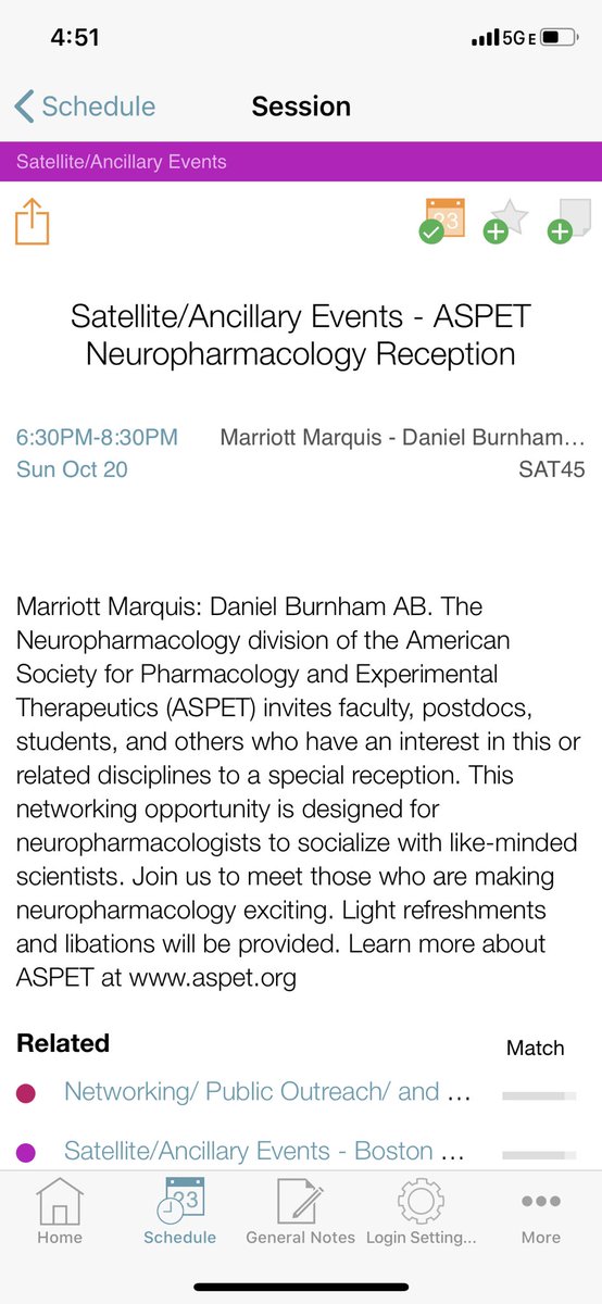 If you are at #SfN19 and study pharmacology, come to the social sponsored by the Neuropharmcology division of <a href="/ASPET/">ASPET</a> tonight at 6:30!