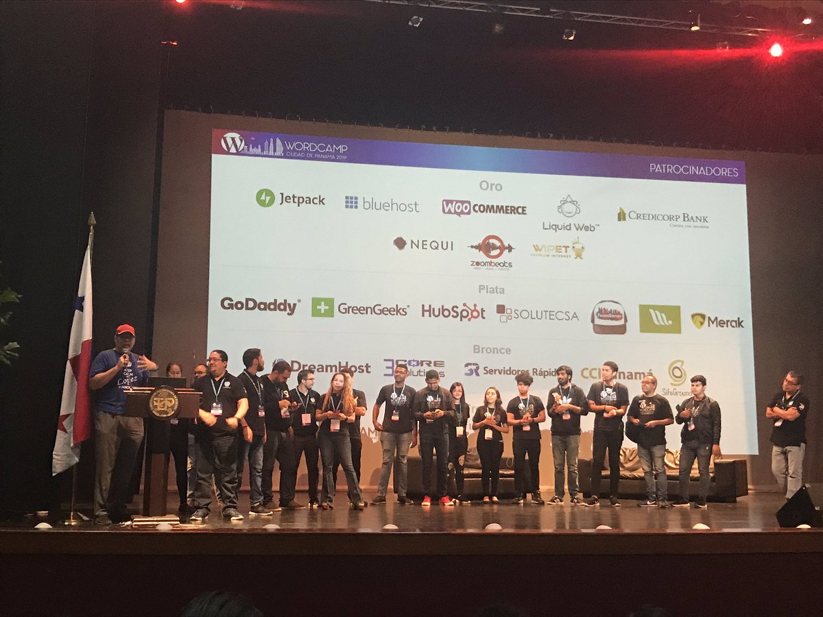 CienciaPTY's tweet photo. Concluye exitosamente el #WCPanama2019. Felicidades a todo el equipo organizador y voluntarios de este @WordcampPanama . #CienciaEnPanamá https://t.co/xypd9QbNCW