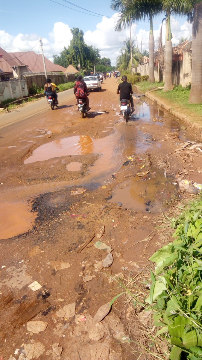 AjekweRichard's tweet photo. I call on the caretaker chairman of makurdi LGC and benue state government to fix this road David mark extension leading to Agber village in front of NUGEL house makurdi.#ASRICH https://t.co/AYba0dR8t2