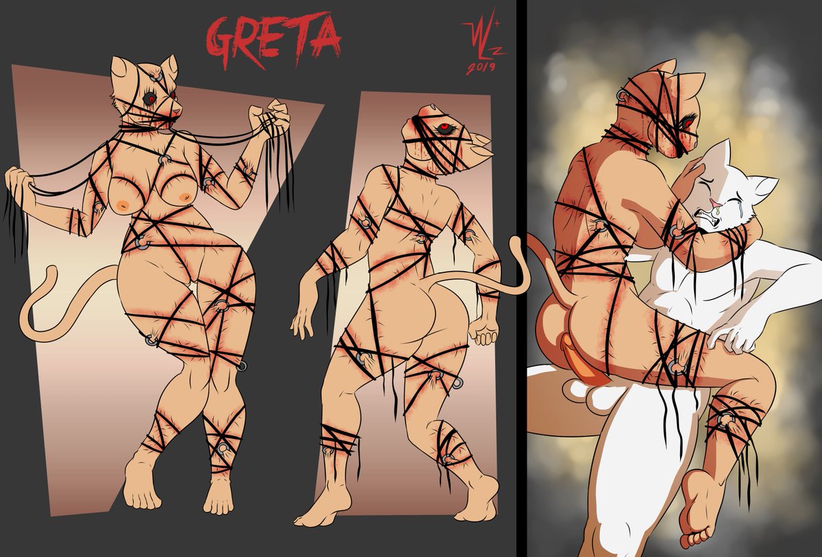 My last girl of my harem of horror, she enjoy hugs...and give them...