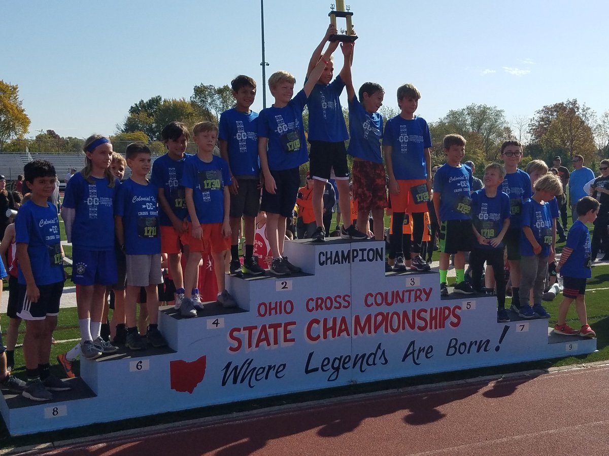 Colonial Hills (@colhillselem) on Twitter photo Colonial Hills boys take 4th at the 6th grade and under state cross country meet! Way to go Cougars! <a href="/wcsdistrict/">Worthington Schools</a> #itsworthit Colonial Hills boys take 4th at the 6th grade and under state cross country meet! Way to go Cougars! <a href="/wcsdistrict/">Worthington Schools</a> #itsworthit