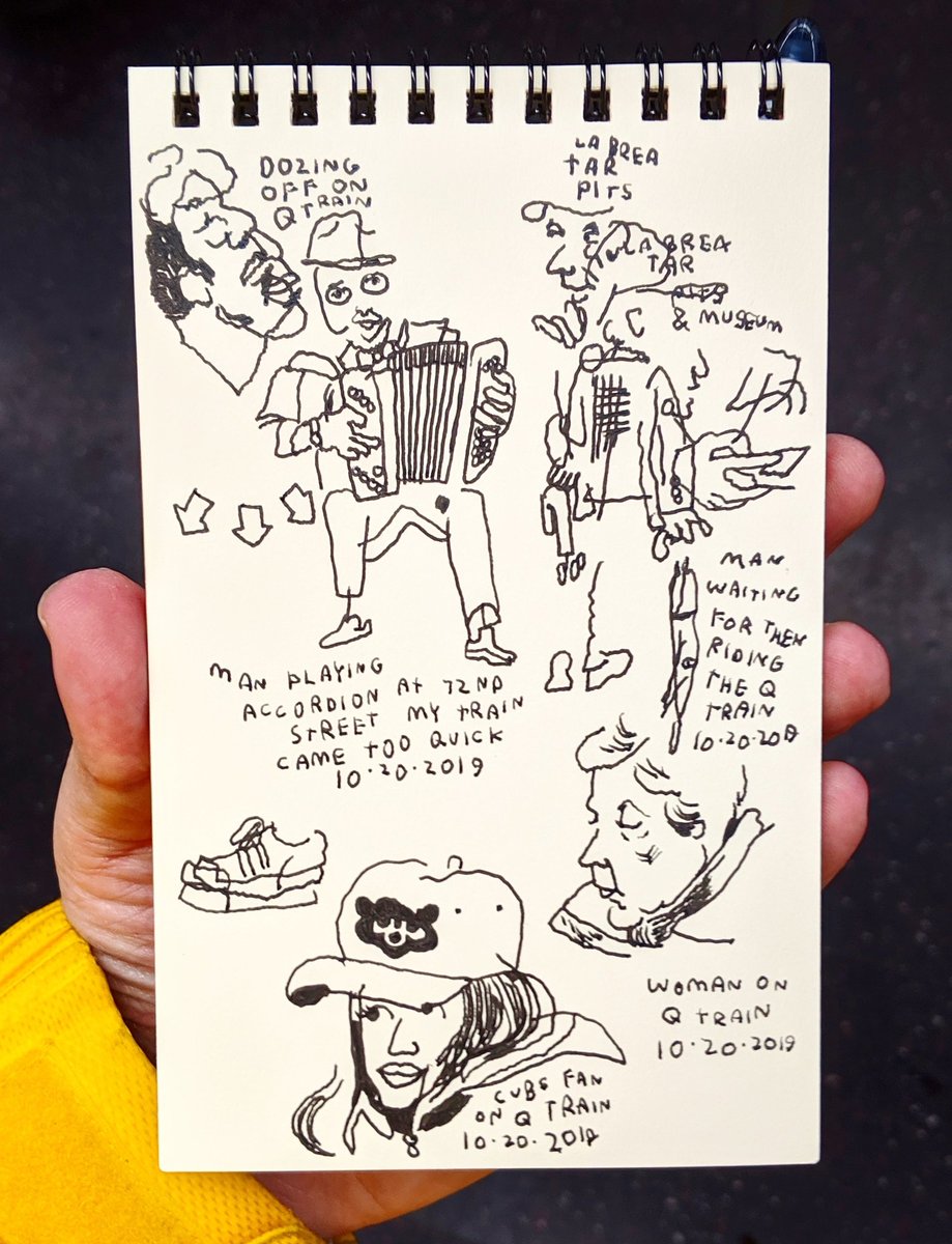polan's tweet image. Two good hats, some sleepers, some readers and a good musician. #qtrain