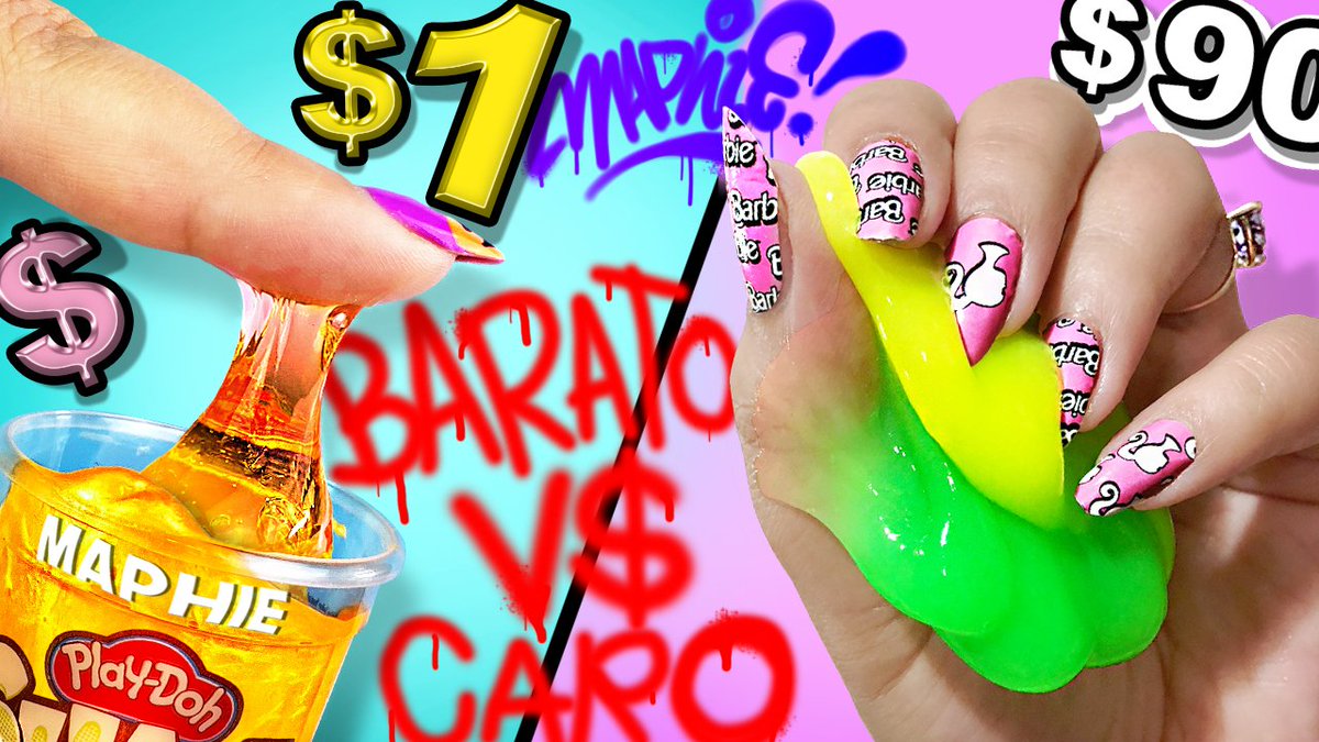 hellomaphie's tweet photo. Para que NO te roben $$$ no te pierdas el clásico manual de barato vs caro de Hellomaphie para comprar los mejores slimes versión Halloween jiji 👻👿🧪 🎃https://t.co/FyPuib3ZQF https://t.co/fGtIWcIwHC