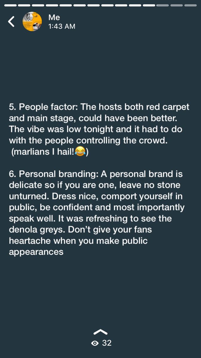 TMC_Twits's tweet photo. Did you watch the #Headies2019 awards yesterday? Or did you miss it? Either way, here are a few things I l learned watching it. 
Generally I’d rate the show at 6/10. You? What score would you give it? https://t.co/9kEciu3JDP