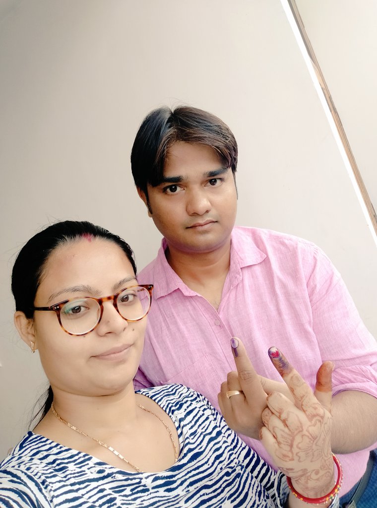 nitingodlight's tweet photo. आज मेरे परिवार ने वोट डाल कर नई सरकार चुनने में योगदान दिया, सभी से अनुरोध है कि वोट डालकर ससक्त और विकासशील सरकार चुनकर इस उत्सव को सफल बनाएं!! #Vote4BJP #Voting2019 #HaryanaVoteforHonesty @ECISVEEP @JagratiGupta3 @cmohry #HaryanaAssemblyElections2019 #HaryanaAssemblyPolls https://t.co/M8RQeITv3Q