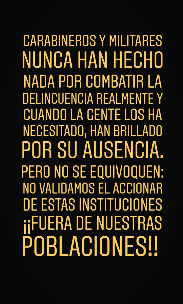 Klaucilla's tweet photo. #RenunciaPiñera #FueraMilicos #FueraPacos https://t.co/nYAKVSWvCO