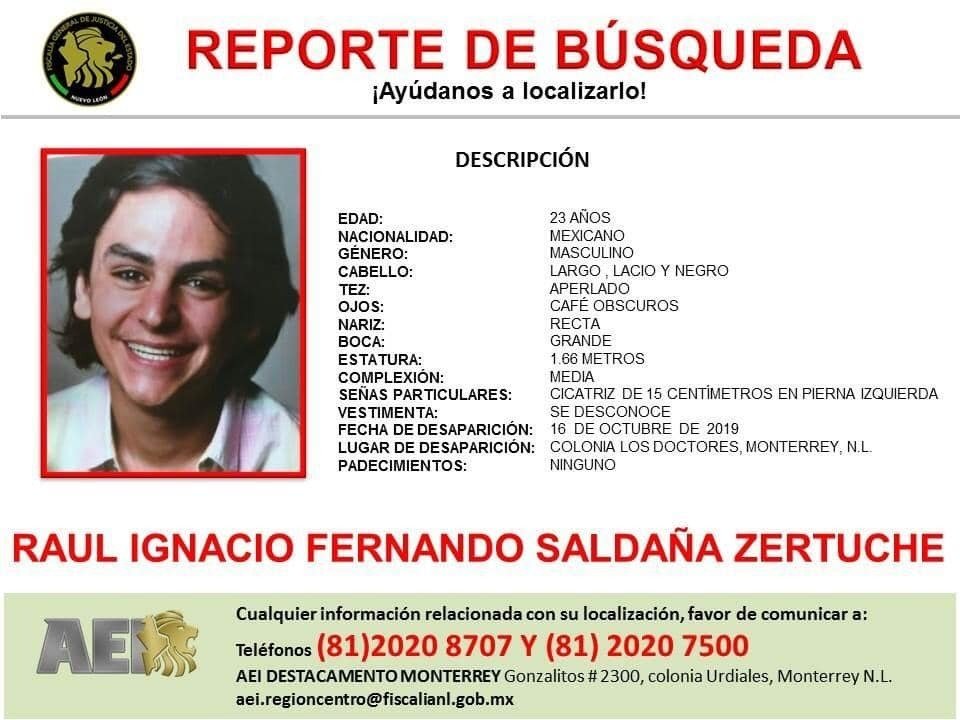Ajuaa Noticias (@ajuaanoticiasmx) on Twitter photo Buscan a estudiante del TEC de Monterrey. ajuaa.com/?p=171903 #Tecdemonterrey
<a href="/TECcampusMTY/">TEC Campus Monterrey</a>
#monclova #Monterrey #Saltillo #sanpedro #Desaparecido #RaúlIgnacio Buscan a estudiante del TEC de Monterrey. ajuaa.com/?p=171903 #Tecdemonterrey
<a href="/TECcampusMTY/">TEC Campus Monterrey</a>
#monclova #Monterrey #Saltillo #sanpedro #Desaparecido #RaúlIgnacio