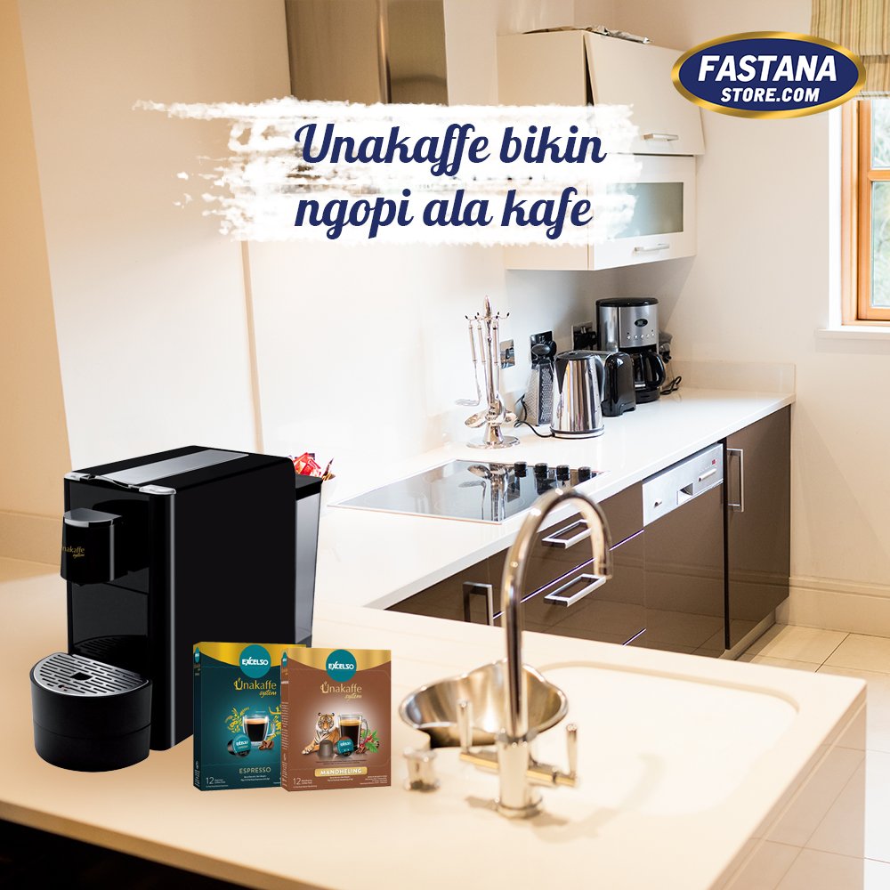 kapalapistore's tweet photo. Nih ada #TipsFastana buat kamu yang mau bikin kopi ala coffee shop, kamu ga perlu ribet deh, tinggal masukin kopinya, pencet tombolnya, jadi deh! Yuk dapatkan mesin kopi Unkaffee ini di #FastanaStore!
.
#ngopikeren #mesinkopi #coffeeshop #Unakaffe https://t.co/cVWdRauq6s