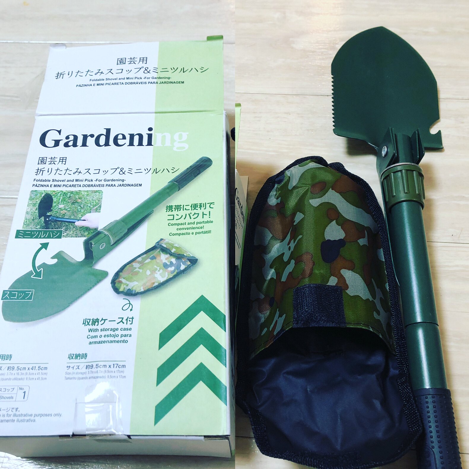 しゅうさんチャンネル ツイートをみて自分も購入 折りたたみスコップ ミニツルハシを買いました 100均凄いな コンパクトでキャンプに使えそう 100均 折りたたみスコップ キャンプギア キャンプ初心者 100均300円 ミニツルハシ ブッシュ