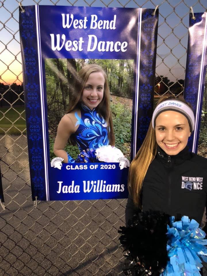 WBWdance's tweet photo. Here are our three beautiful seniors on senior night💙 https://t.co/PHKm3u3Svj