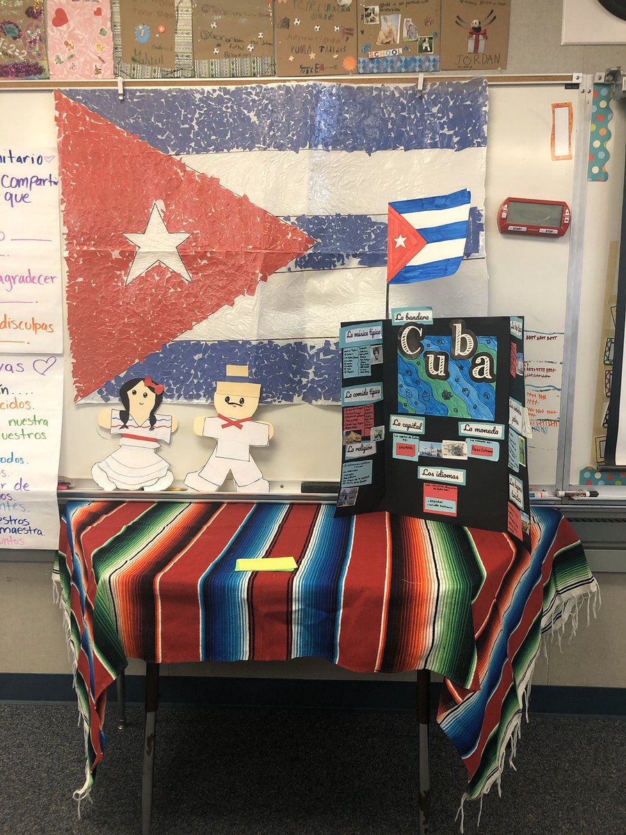 Closing up el mes de herencia hispana with a presentation for parents