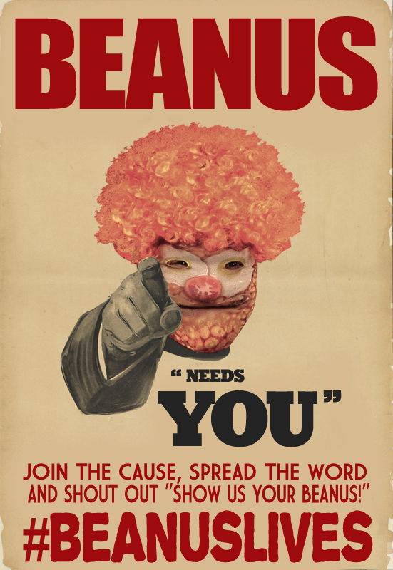 rEtRo_sPexX's tweet photo. If you can't get enough Beanus or find yourself waking up gagging for Beanus,

Then you know what to do, join the cause to bring him back,
Spread the word and beg @mrbiffo to show you his Beanus!

#Beanuslives  #Digitiser2000

(Retweet and tag, Let's get this thing trending🤓👍) https://t.co/beiLuFETPp