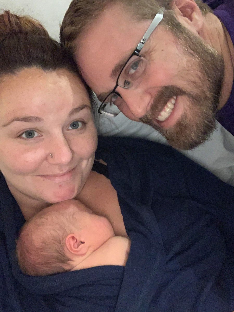 CAdamsLPMS's tweet photo. The #LPMSRamFam finally got their SEVENTH and final addition of 2019. Congratulations to @djwhisman, Megan, & baby Scarlett! We’ve been waiting so long and we already love her so much! 💙💙💙💙💙💙💗#6boys1girl https://t.co/xejbJaJJUJ