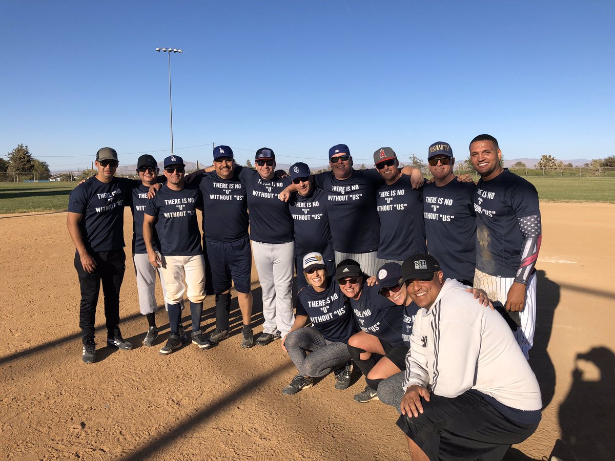 SBCSDdgarcia's tweet photo. Employee Resources @SBSheriffsJobs and Public Affairs Division @sbcountysheriff teamed up and played in the annual Sheriff’s Department Softball Tournament hosted by @SAF_SBCSD. We went 2-2 and now it’s time for an ice bath! https://t.co/YviDocjKuB