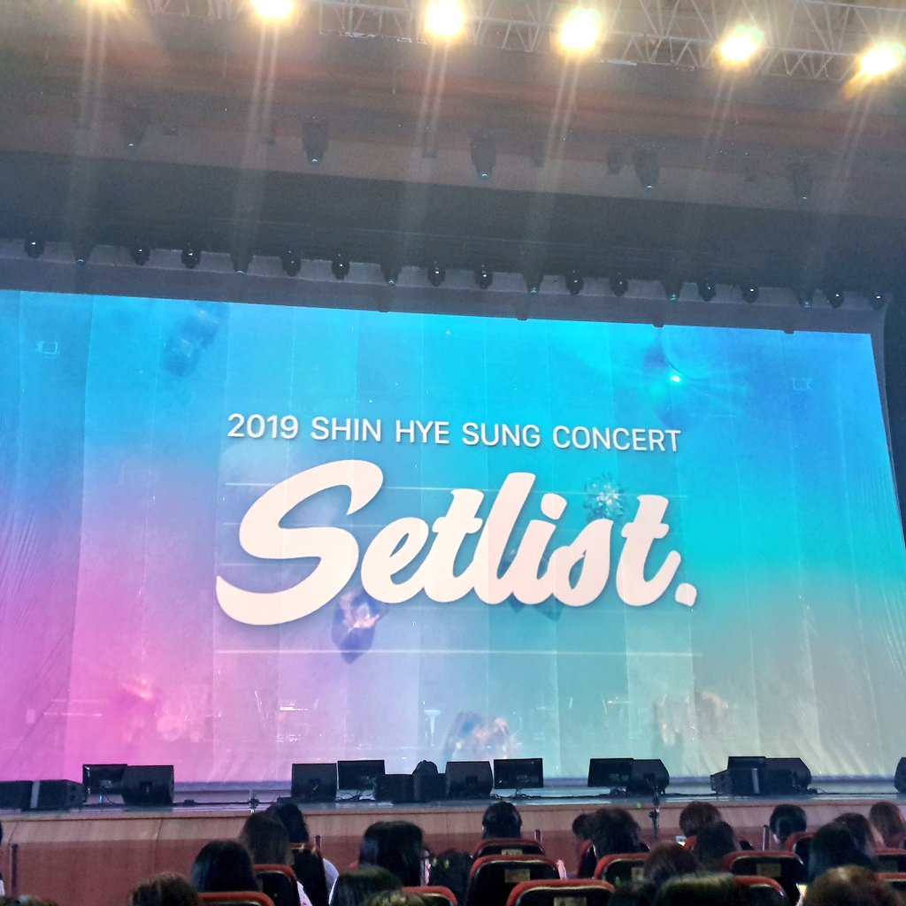 a_rinity's tweet image. 191020 #신혜성 #셩콘 #셋리스트

정말 오랜만에 간 것 같은 콘서트
행복했으니 됐다
믿듣셩