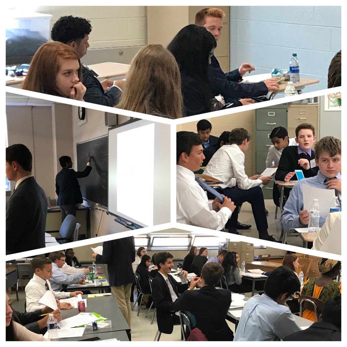 Mathu4wrist's tweet photo. We had a fun time yesterday at #SJMUN. Thank you Eastern HS for putting on a great conference! #ModelUN https://t.co/pQxvyFsyYm