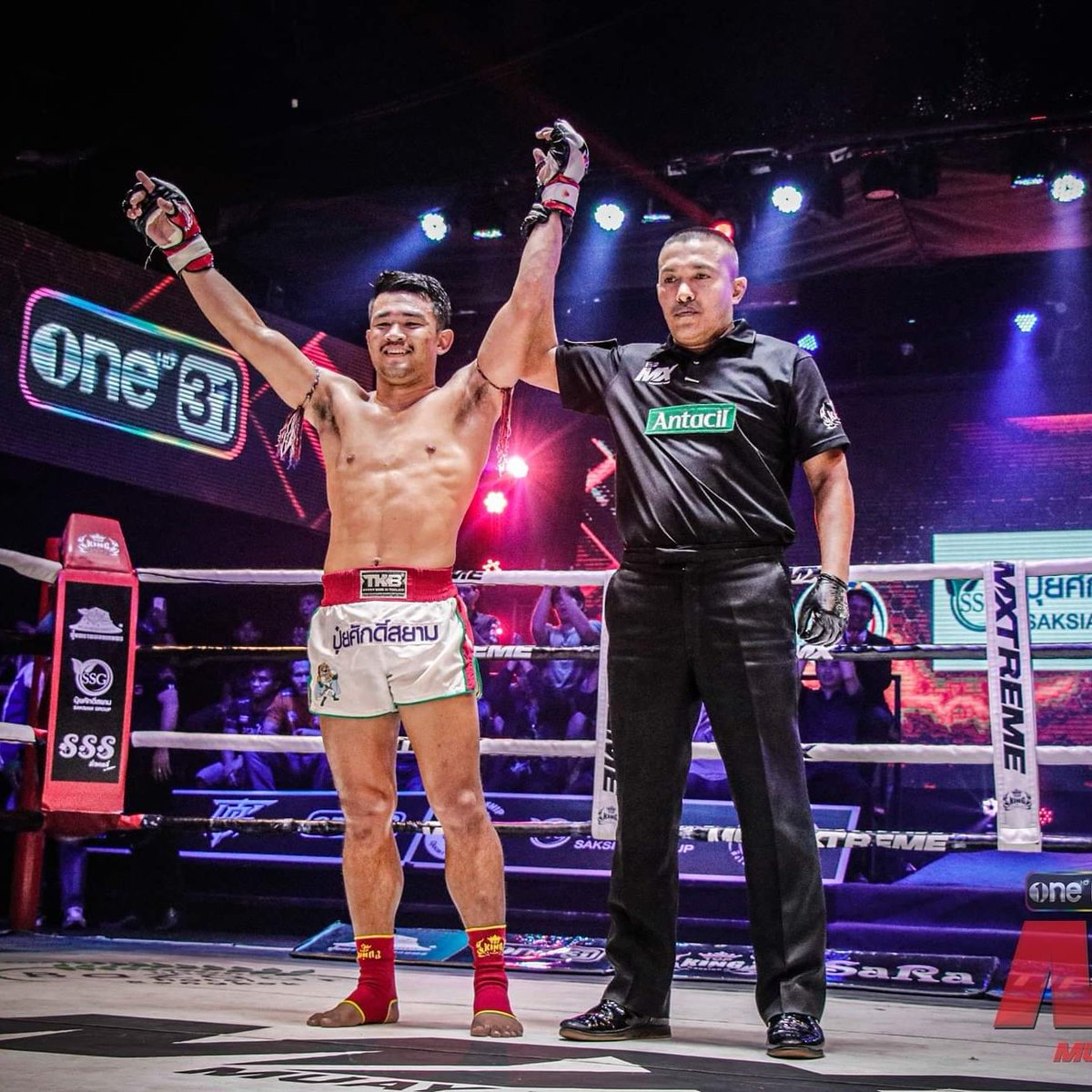 Madsing moves on to the semifinal of the MX Muay Xtreme Tournament.

#mxmuayxtreme
#nevergiveup
#muaythai