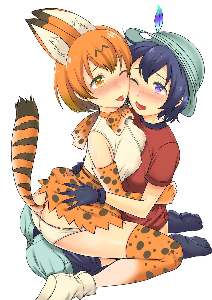 相方のあきらつかさ(@aqua_hare)の小説表紙とかも描いてますがちっぱい率高めだ…ちんこ付いてる娘もいるし。