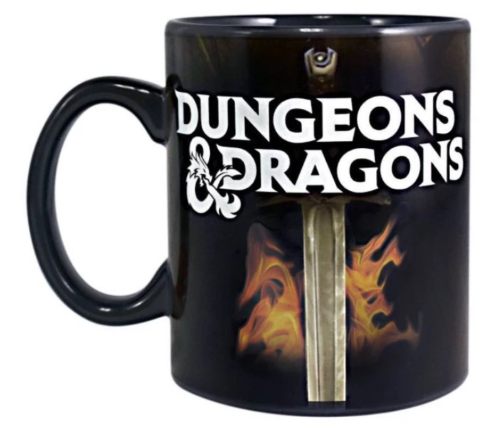 rj_cresswell's tweet photo. Weekend reminder - I’m doing 3 D&amp;D giveaways:

D&amp;D mug at 4.5K followers.

Tyranny of Dragons if 5k followers by 10/22/19.

Eberron: Rising from the Last War if 6k followers by 11/19/19.

Like/retweet/follow for a chance to win. https://t.co/QC232wBihw