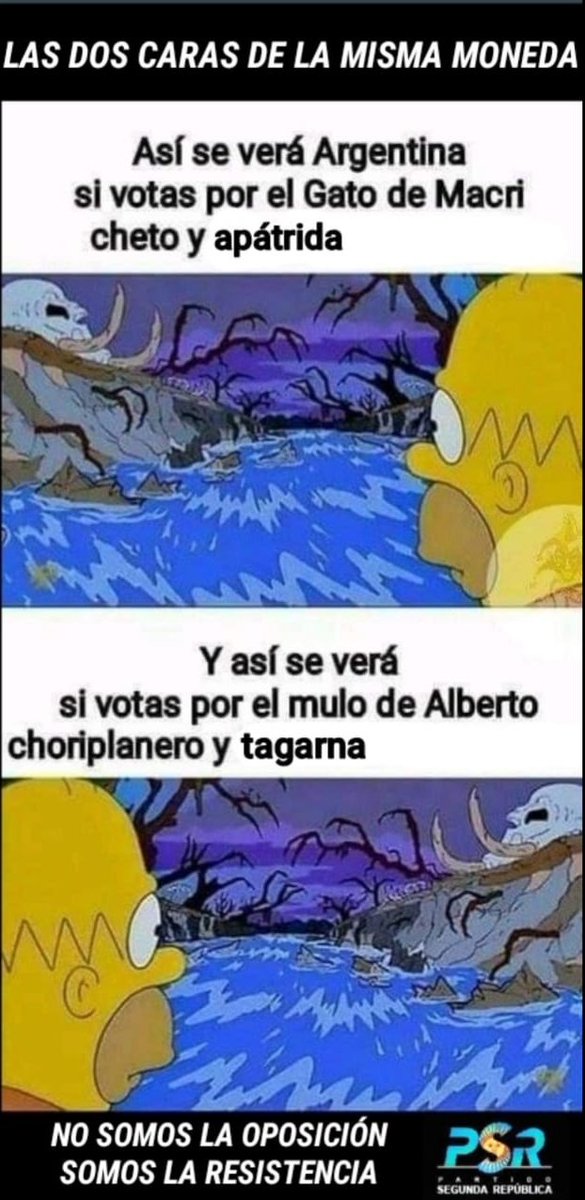 psrmatanza's tweet photo. Nosotros no somos como ellos #DebateAr2019 #DebatePresidencial2019 #debateenc5n #DebaTN #DebateAr19 https://t.co/6jkdcjAkvp