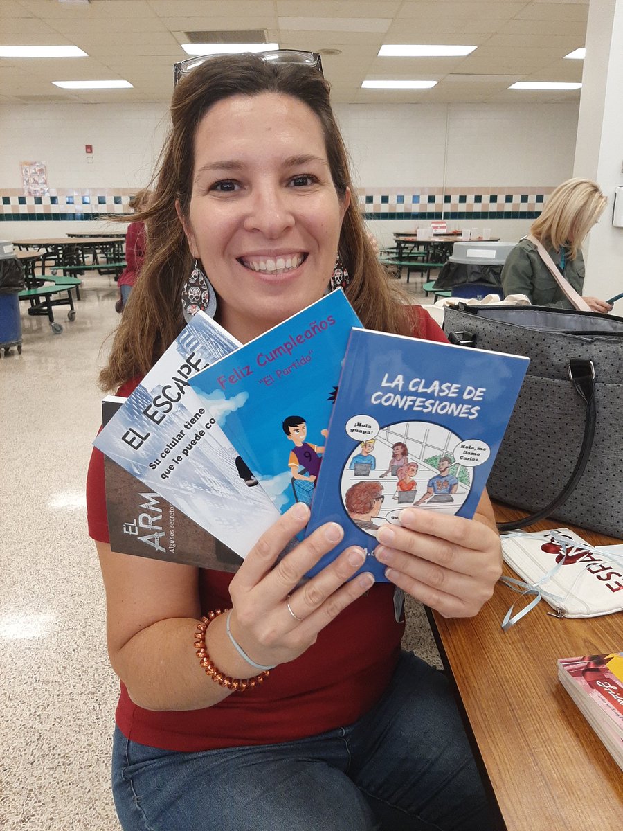 EducandoMundos's tweet photo. This is what happens when you have a mission, when you put your eyes on the prize! I put all my time tickets in to make sure these readers were coming to my classroom! Thanks @edcampWL for such an amazing event! @klasekastellano and @placido I can't wait to use these!! https://t.co/CKRieKlJz5
