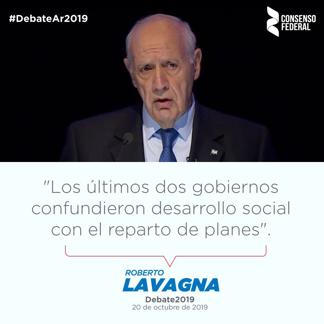 fabianlipo's tweet photo. #DebatePresidencial #DebateAr2019 #LavagnaPresidente #TomboliniALaCiudad
@tombolini @lavagna #LavagnaAlBalotaje https://t.co/g4x6Tqgykd