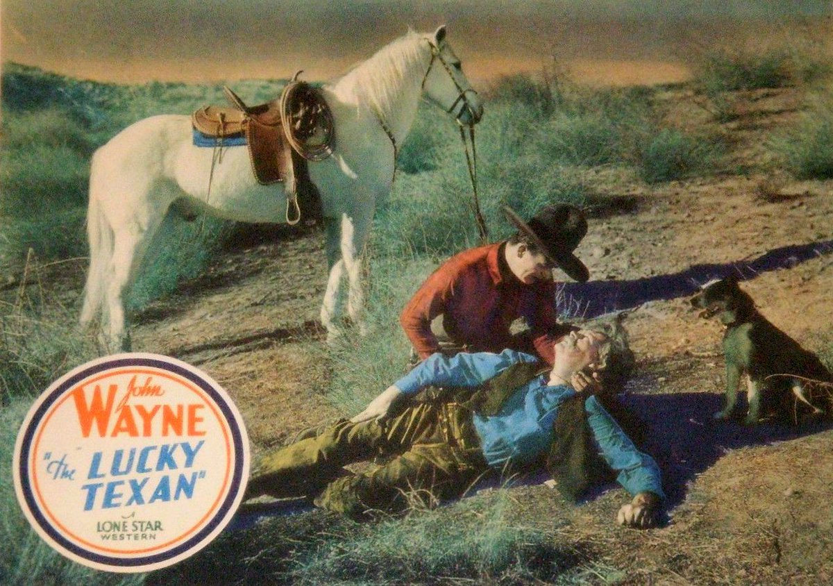 infinityhill_'s tweet photo. I was a teenage John Wayne: The Lucky Texan (1934) #movie #western #film #movies #pd #TheLuckyOneTexan #johnwayne #BarbaraSheldon #GabbyHayes #YakimaCanutt #RobertNBradbury #Monogram https://t.co/Ya8yNop35P
