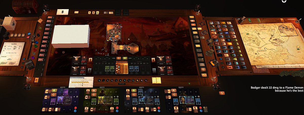 Jacklifear's tweet image. [🔴LIVE]
NOW: Gloomhaven Tabletop campaign w/ @BadgerByNature @KDraconis @Freshmin2 
LATER: #BuildGuild Season 3 server as a build buddy!

Dice at: twitch.tv/jacklifear