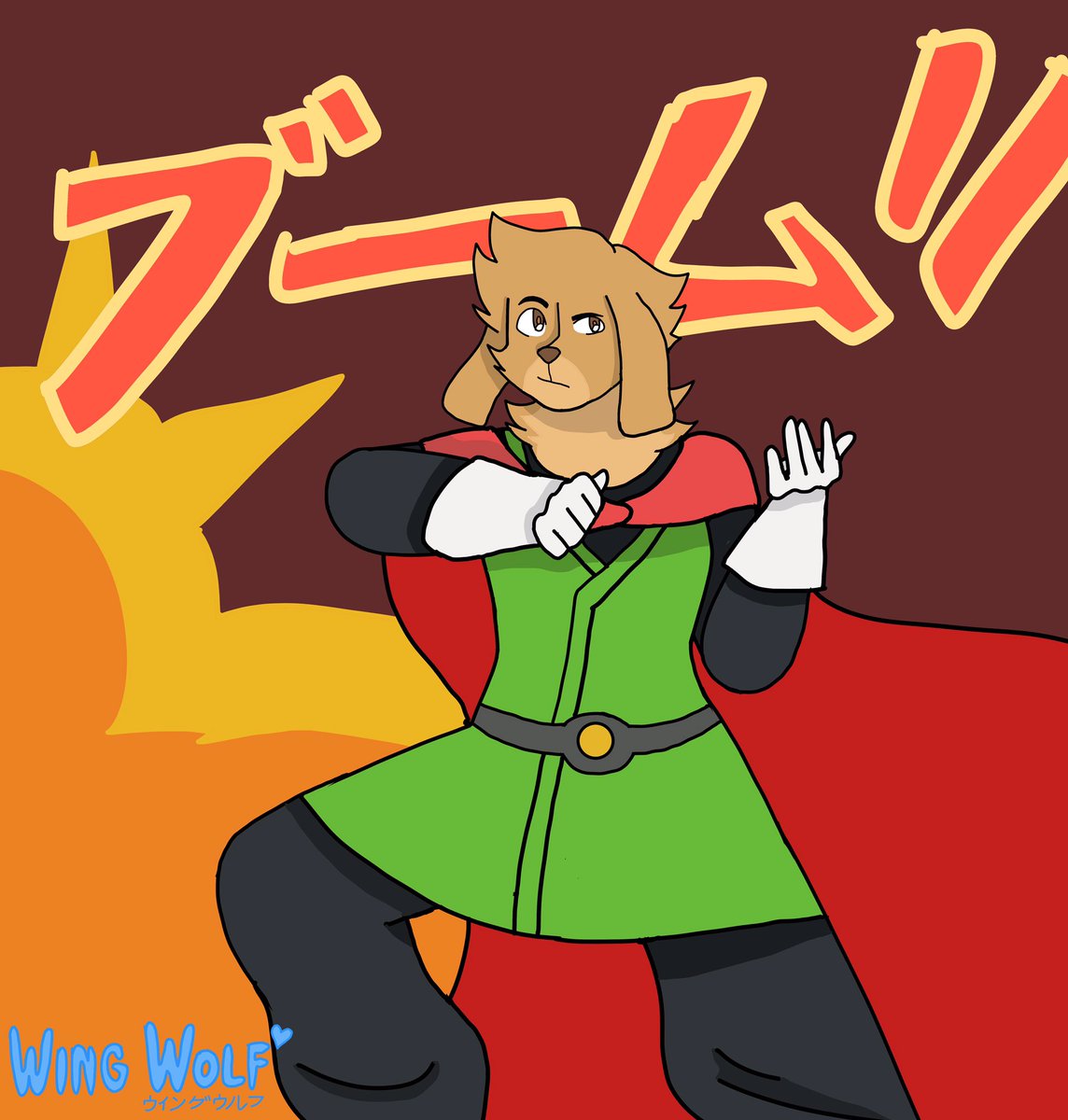 ItsPupperTime's tweet image. “The Great Saiyapup is here to protect this city!”

((Commissioned this from my good friend @/GirlyWolfPup.))