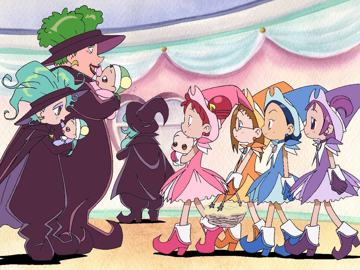 お邪魔どれみ　はなちゃん 振り返り＃🎵】「第7話 ハナちゃんの健康診断」 魔女界でハナちゃんの