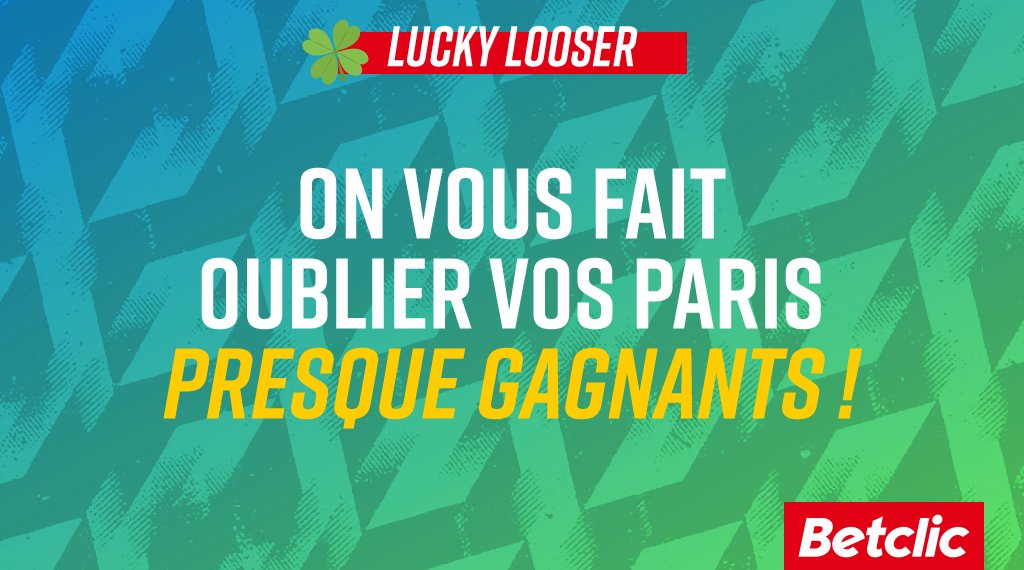 L'Atlético, le Real, Tottenham, Liverpool (ou United), Milan, la Roma, le Bayern... Un dur WE pour la #TeamParieur ! On vous fait gagner 10 x 20€ de Freebets 🍀

➡️ RT + Partage un screen de ton pire pari perdant avec #LuckyLoser pour participer !