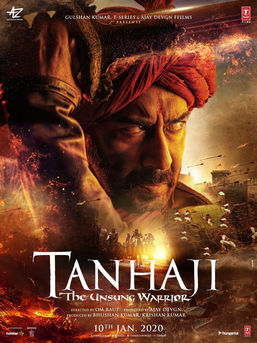 Download Tanhaji: The Unsung Warrior (2020) Hindi Full Movie 480p [350MB] | 720p [1GB] | 1080p [1.7GB]
