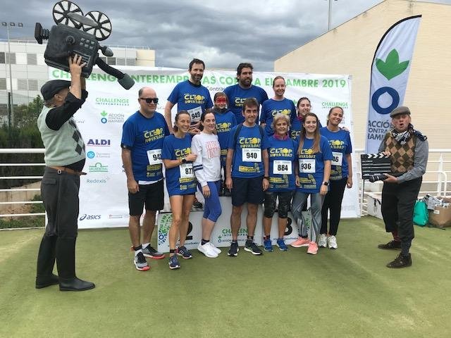 novaedat's tweet photo. Ayer domingo los compañeros de #Cleop y #Novaedat participamos en la CHALLENGE INTEREMPRESAS organizada por ACCIÓN CONTRA EL HAMBRE.
El esfuerzo de todo el equipo servirá para que muchos niños reciban tratamiento contra la desnutrición.
#ChallengeContraElHambre #GrupoCleop https://t.co/ISP8dd0rsF
