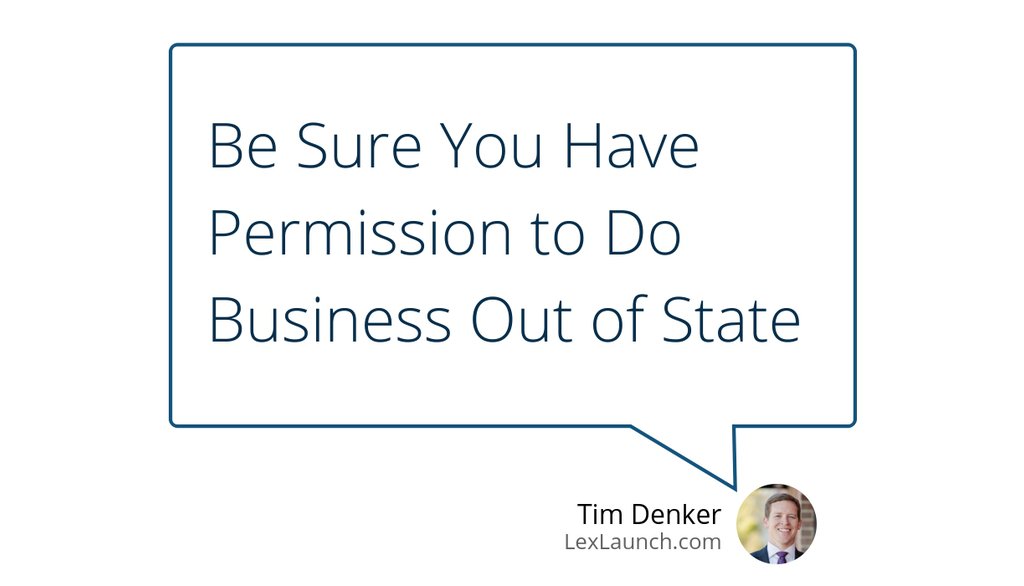 "If you decide to conduct business in any state besides the one in which you formed your LLC, you must receive permission to do so." lttr.ai/JJx4 #LLC #Compliance #Attorneyfee #Budget #SmallBusiness #entrepreneur