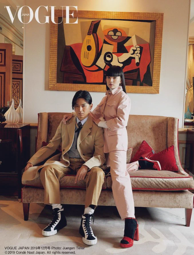 この夫婦が表紙とか凄すぎない？さすがVOGUEだわ…