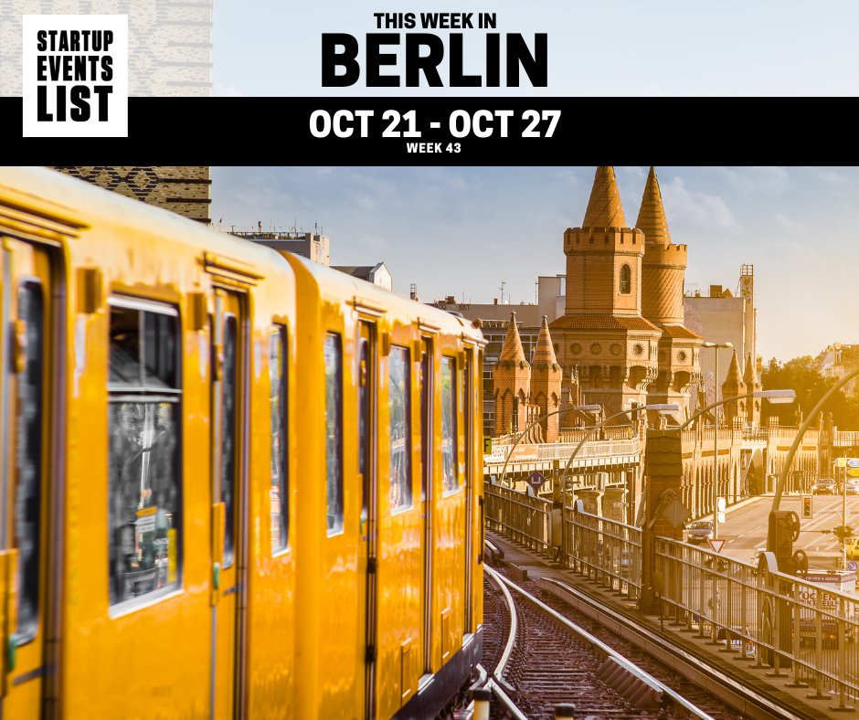 Startup Events List - Berlin tweet media