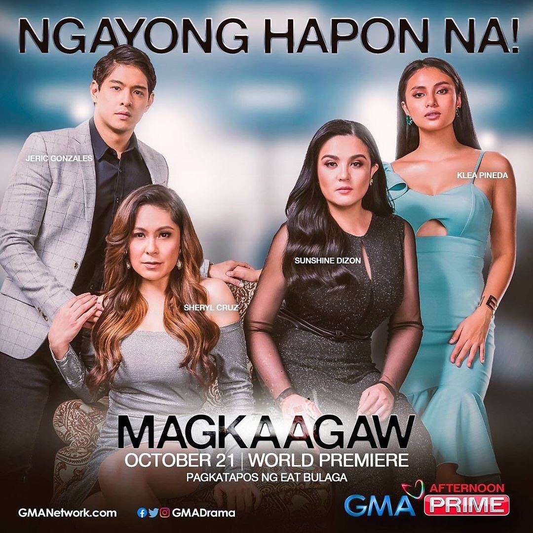 Congratulations po sa lahat! 👏🏻❤️

Hello <a href="/imJericGonzales/">Jeric Gonzales</a> and <a href="/kleapineda/">Klea Pineda</a> OMG!!!!! 😍😘 

Mamaya naaaaaaa! 

#GMAMagkaagaw