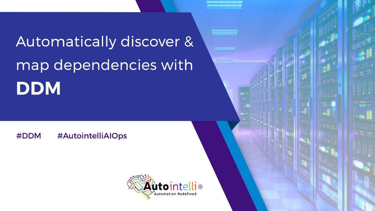 autointelli's tweet image. With #AutointelliAIOpsSolution -- #DiscoveryDependencyMapping, you can discover relationships between different #Applications, #Storage, and #OrganizationalAssets and map them in #Realtime.
 To learn more, click here bit.ly/2BkNHau. 
 #Automation #AIOps #DDM
