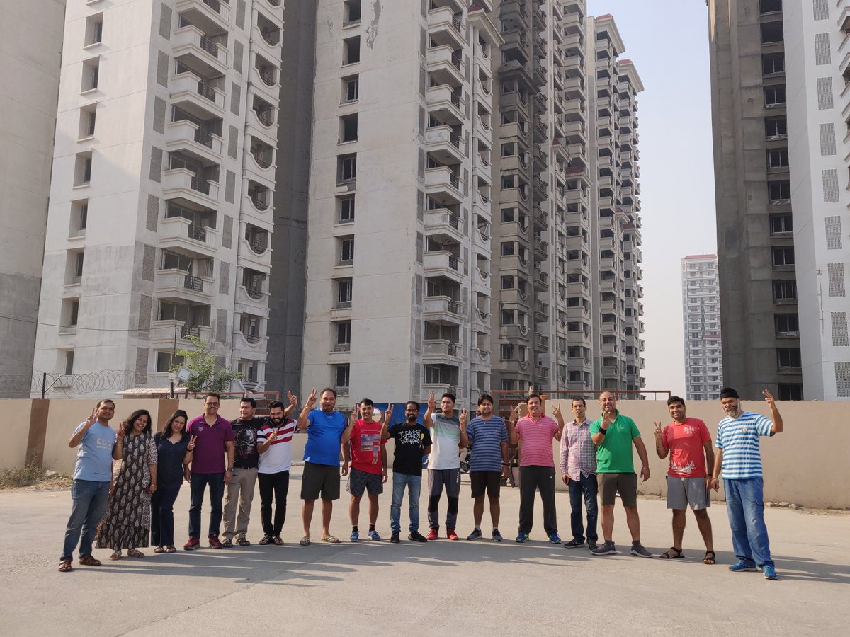 PradipRahi's tweet photo. Vote for #HaryanaAssemblyPolls 

Answers to few ministers who ask how many votes do you have in your society ? More pic to come

Residents from high rise society do vote &amp; show the power of democracy #RamprasthaCity #Badshahpur #DwarkaExpressWay  #Kherkidaulatoll https://t.co/OUt0HGwJAX