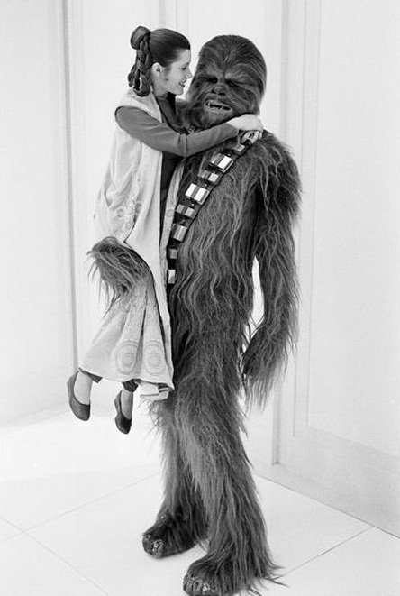 Forever in our hearts. Happy birthday Carrie Fisher  