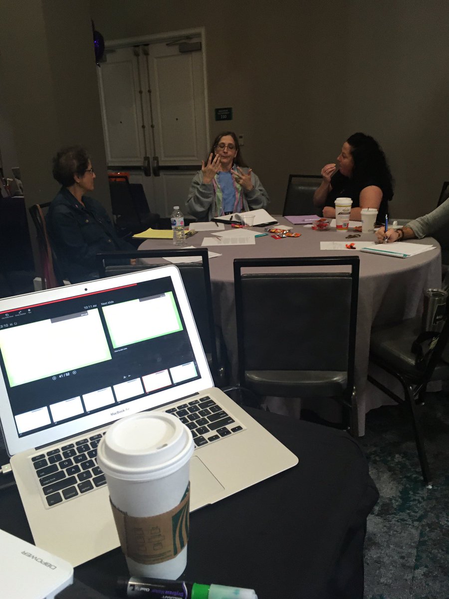 DebraRussell1's tweet image. Thanks #GaRID for a great weekend. So appreciate the hospitality &amp;amp; chance to teach/learn on topic of interpreting in educational settings. #lovemyjob #interpretedevelopment