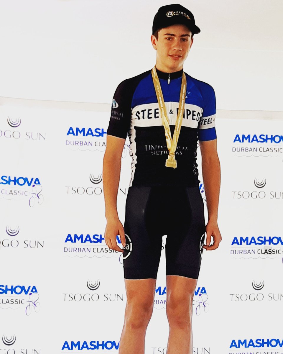 IsabelMoolman's tweet image. Solo break-away win for @Westville_BHS pupil @WarrenMoolman 🚴‍♂️💭 in the 65km  @tsogosun @Amashova race yesterday 💪💥💥